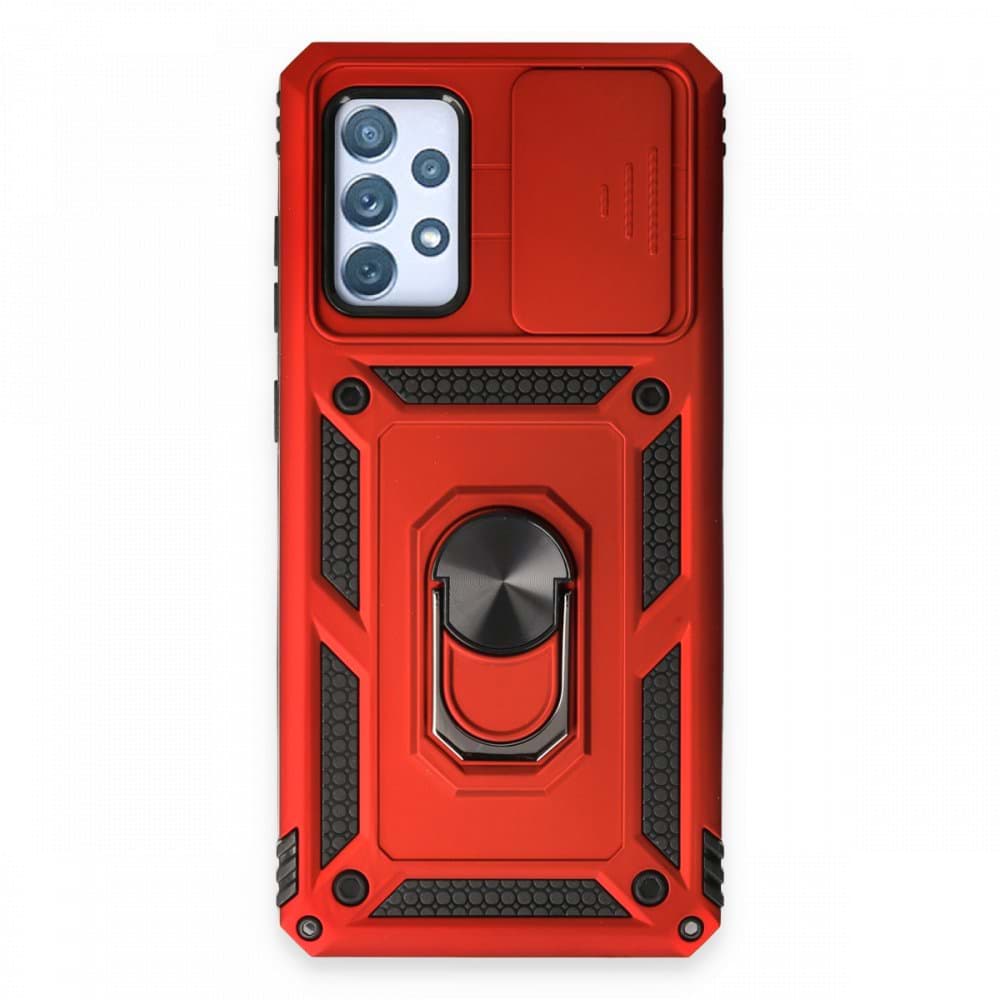 Samsung Galaxy A72 Kılıf Pars Lens Yüzüklü Silikon resmi