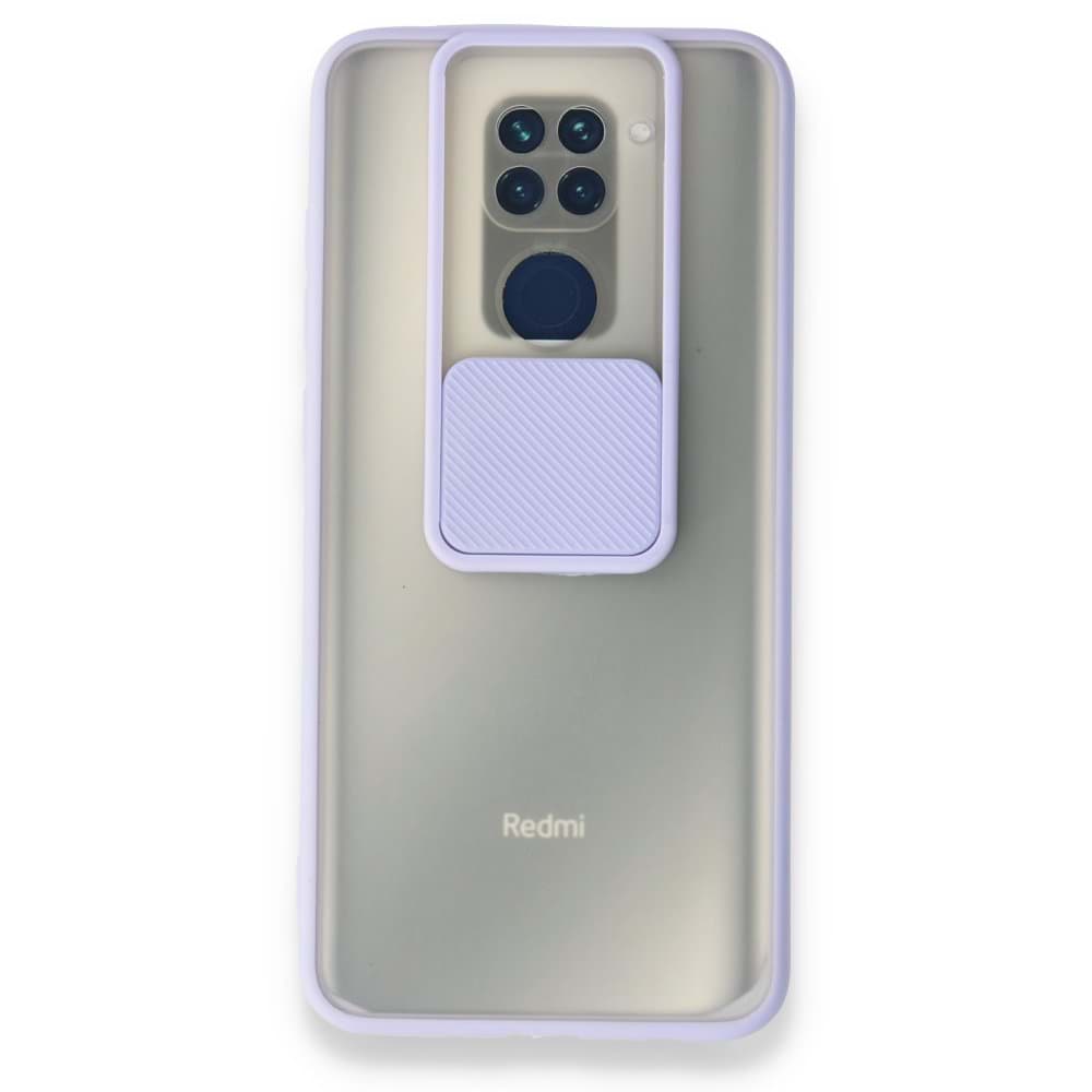 Xiaomi Redmi Note 9 Kılıf Palm Buzlu Kamera Sürgülü Silikon resmi