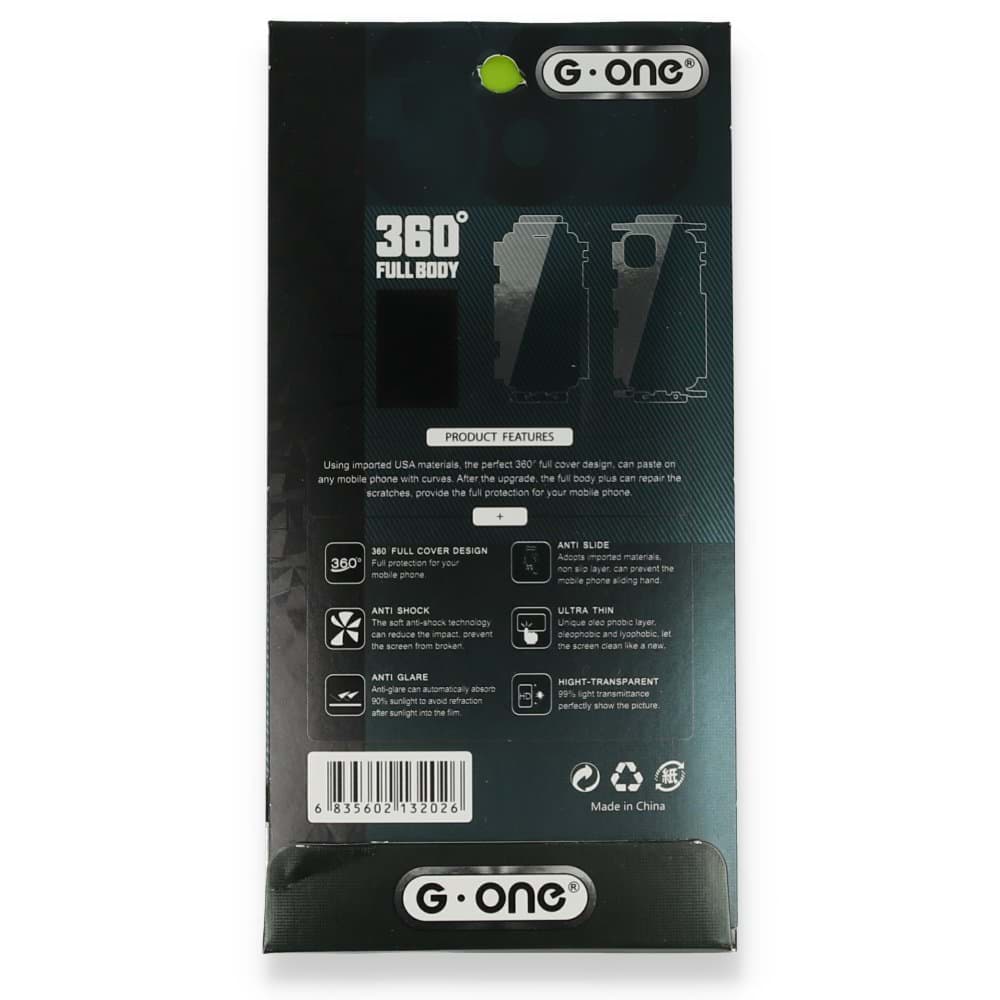 iPhone 11 Pro 360 Full Body Arka Koruyucu resmi