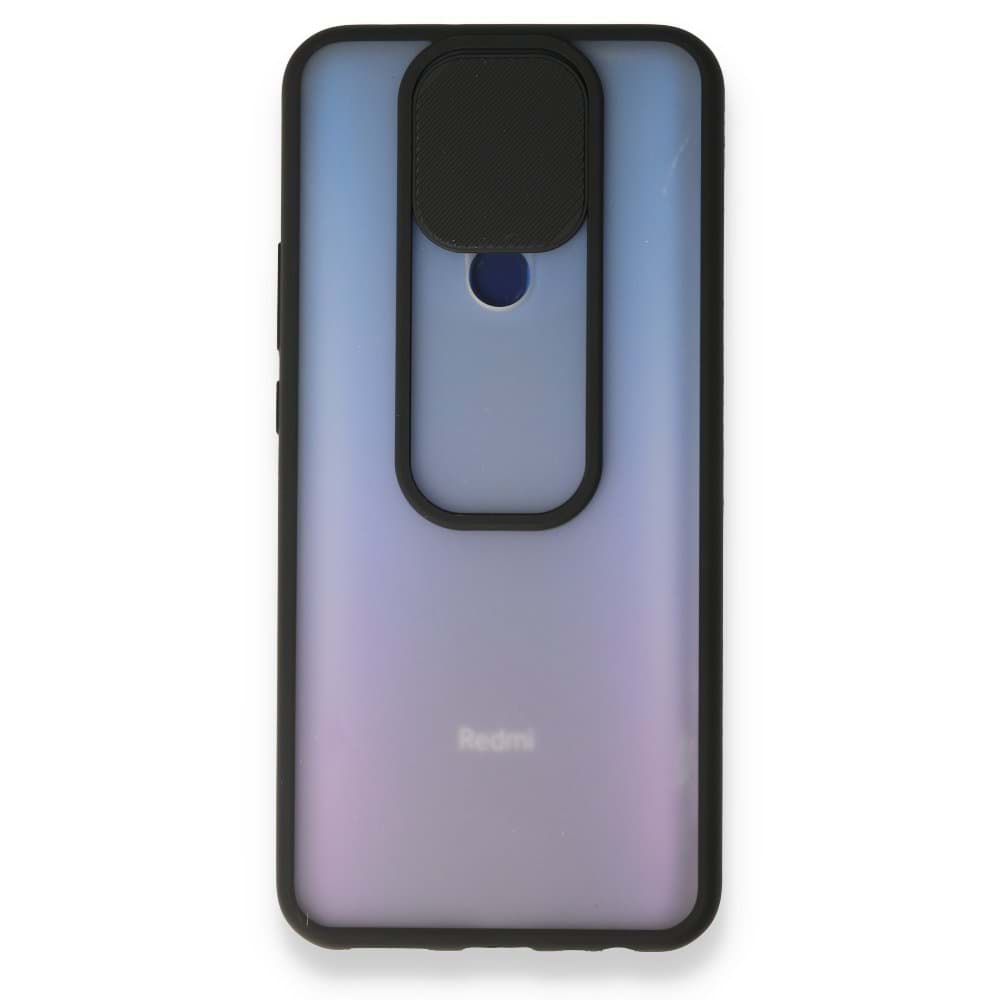 Xiaomi Redmi 9 Kılıf Palm Buzlu Kamera Sürgülü Silikon resmi