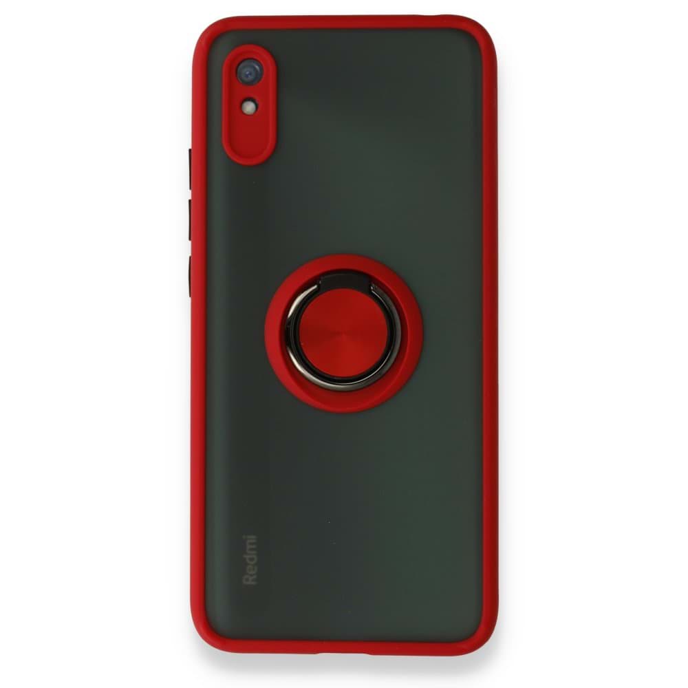 Xiaomi Redmi 9A Kılıf Montreal Yüzüklü Silikon Kapak resmi