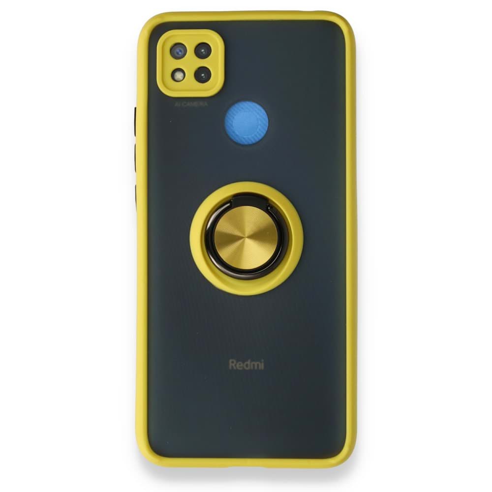 Xiaomi Redmi 9C Kılıf Montreal Yüzüklü Silikon Kapak resmi