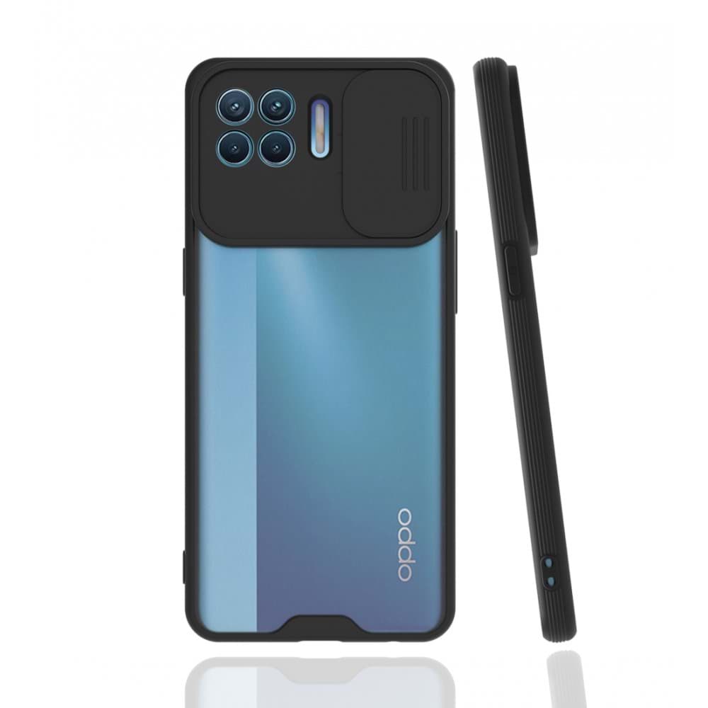 Oppo Reno 4 Lite Kılıf Platin Kamera Koruma Silikon resmi