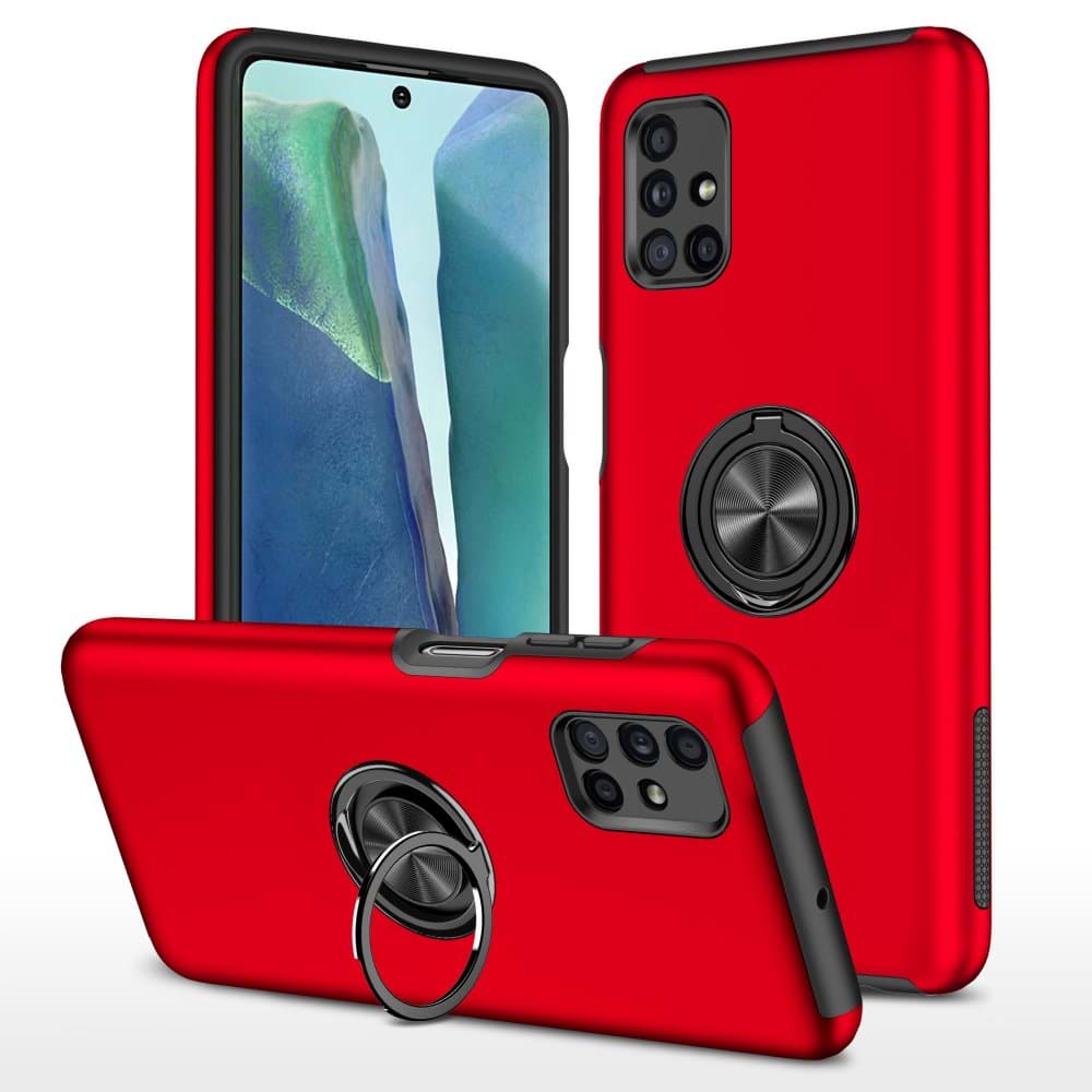 Samsung Galaxy M51 Kılıf Elit Yüzüklü Kapak resmi