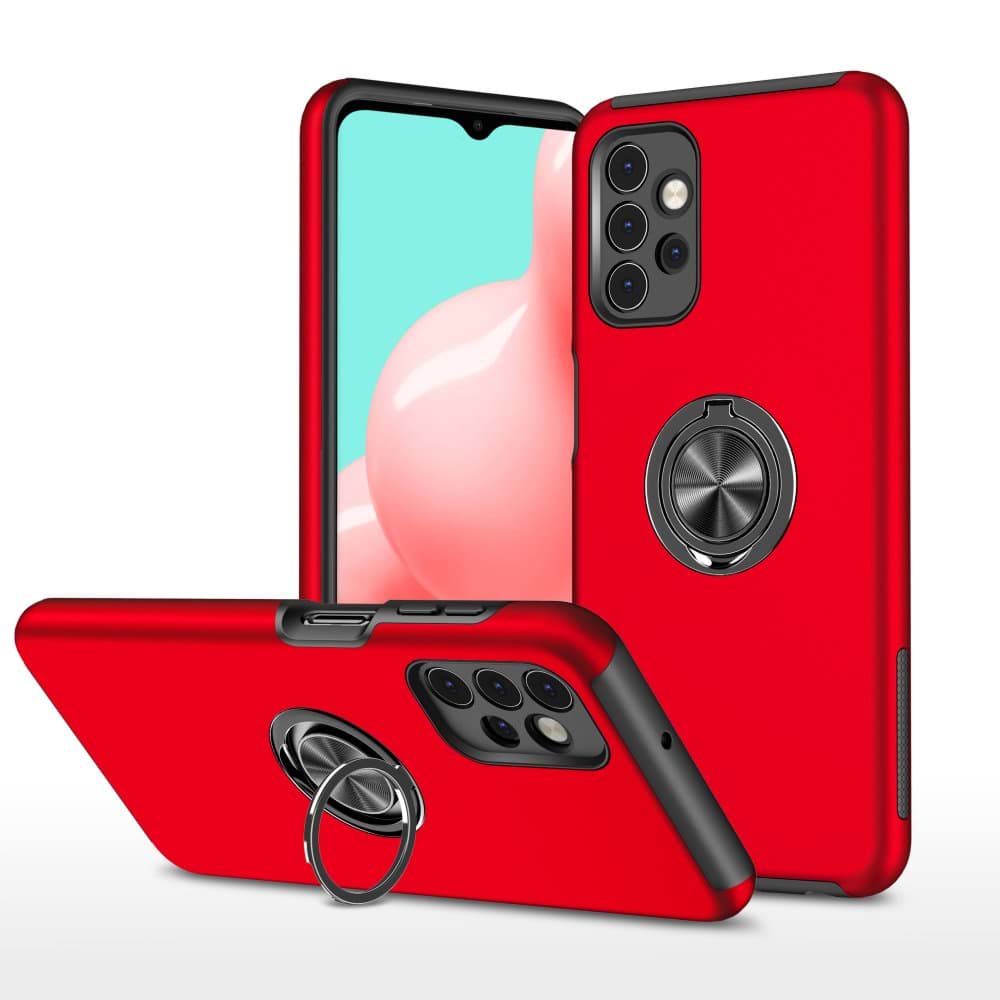 Samsung Galaxy A72 Kılıf Elit Yüzüklü Kapak resmi