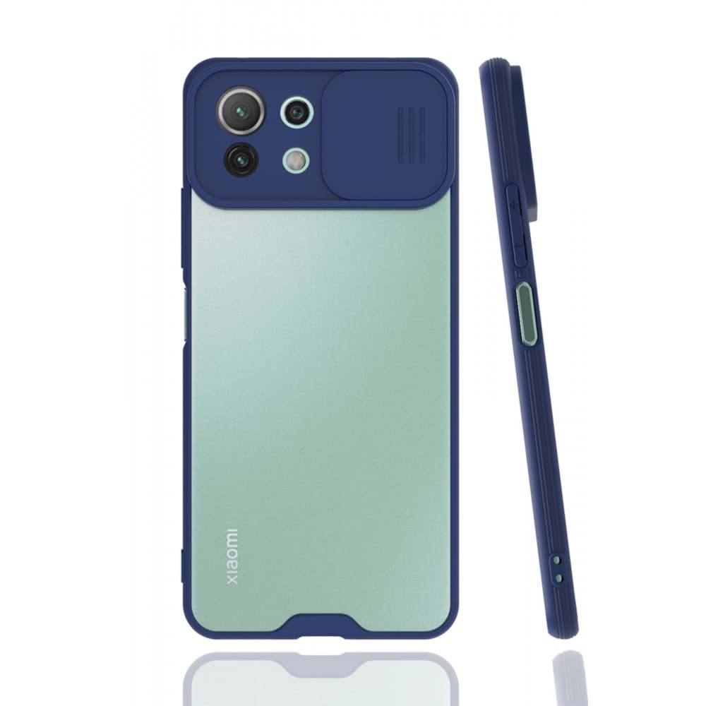 Xiaomi Mİ 11 Lite Kılıf Platin Kamera Koruma Silikon resmi