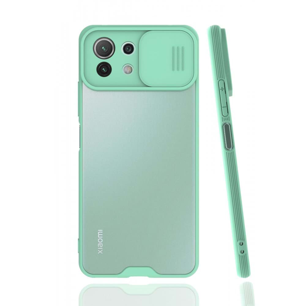 Xiaomi Mİ 11 Lite Kılıf Platin Kamera Koruma Silikon resmi