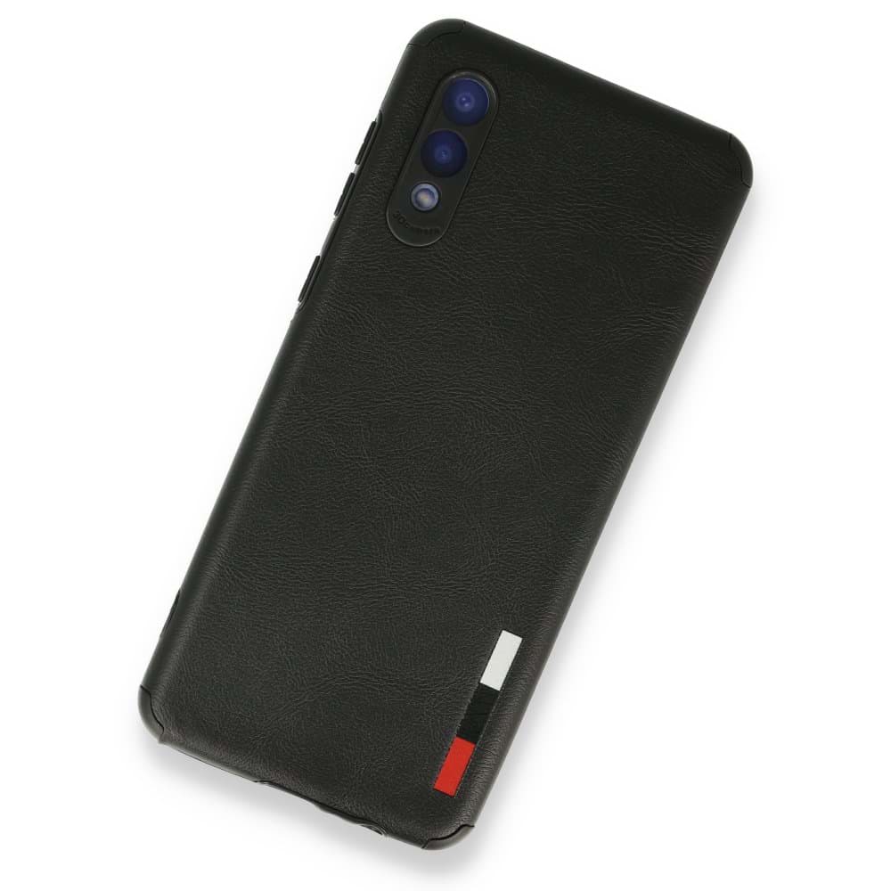 Samsung Galaxy A02 Kılıf Loop Deri Silikon resmi