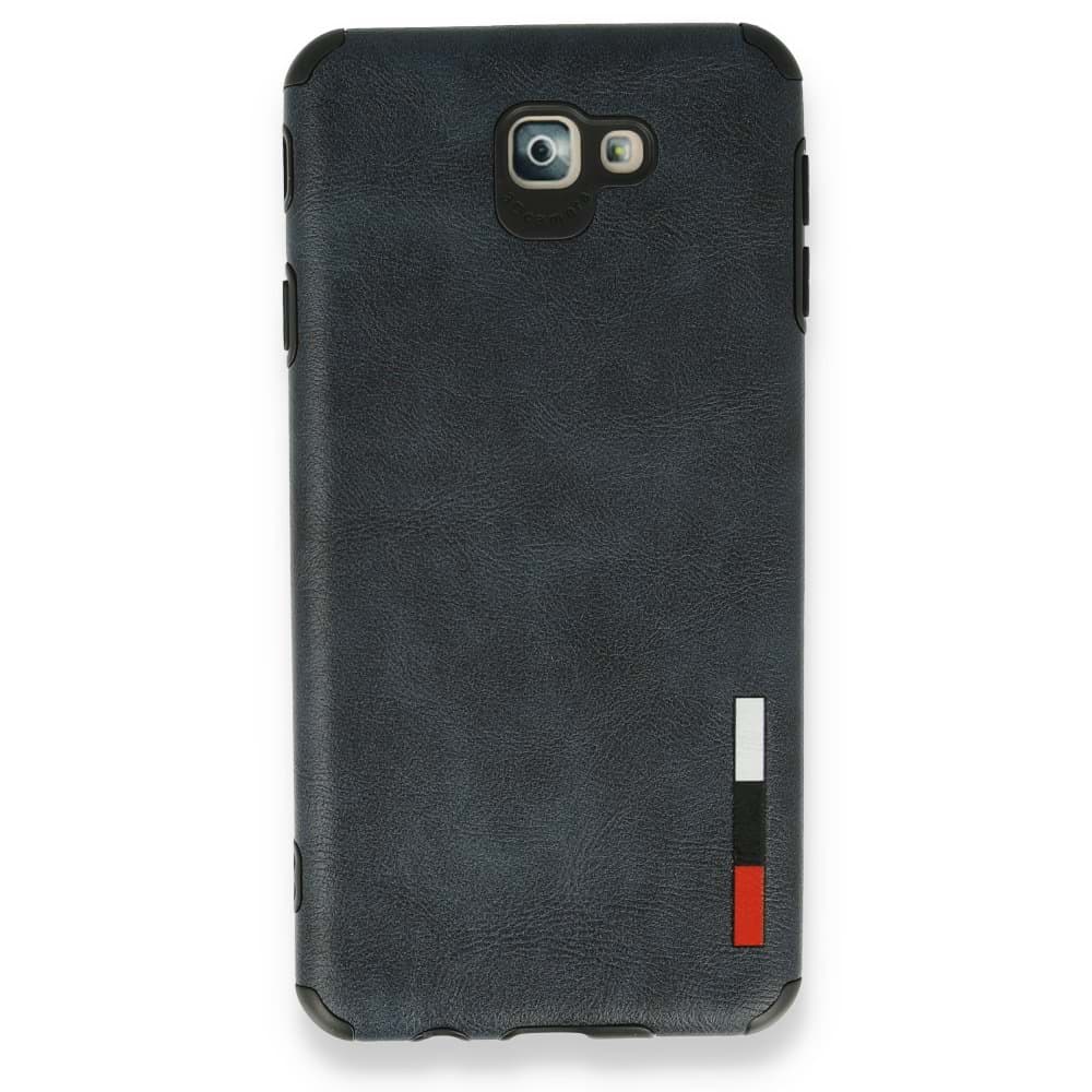 Samsung Galaxy J7 Prime Kılıf Loop Deri Silikon resmi