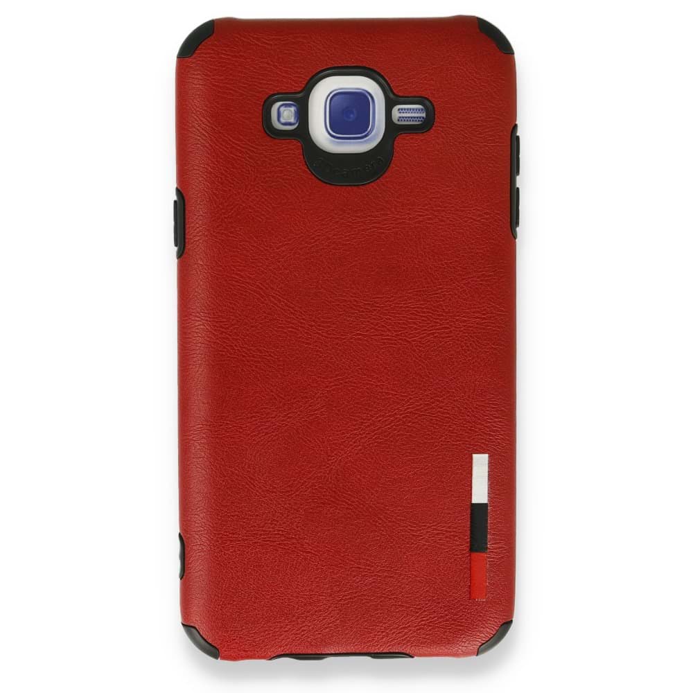 Samsung Galaxy J7 Kılıf Loop Deri Silikon resmi