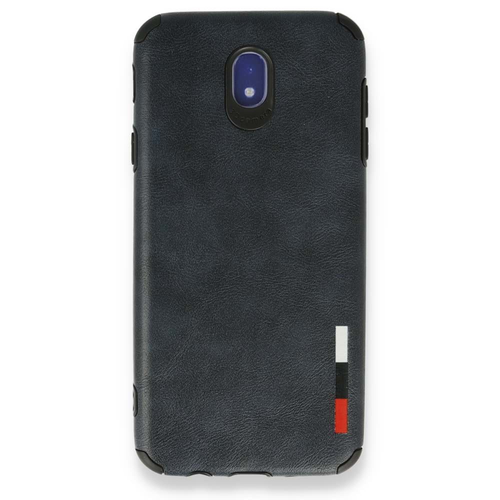 Samsung Galaxy J7 Pro / J730 Kılıf Loop Deri Silikon resmi