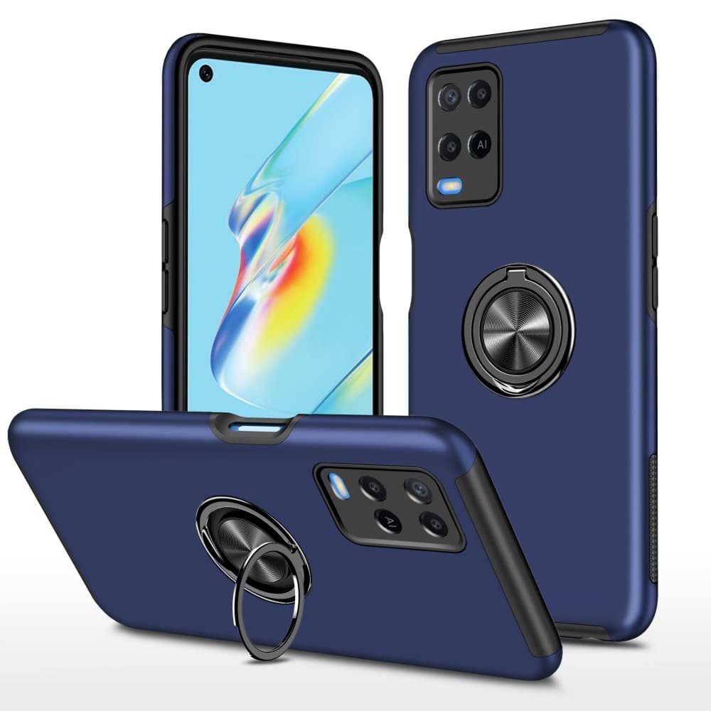 Oppo A54 4G Kılıf Elit Yüzüklü Kapak resmi