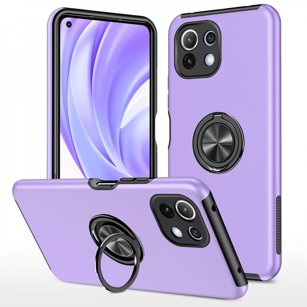 Xiaomi Mİ 11 Lite Kılıf Elit Yüzüklü Kapak resmi