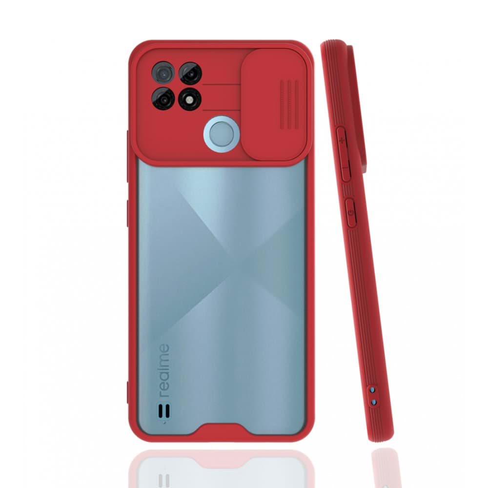 Realme C21 Kılıf Platin Kamera Koruma Silikon resmi