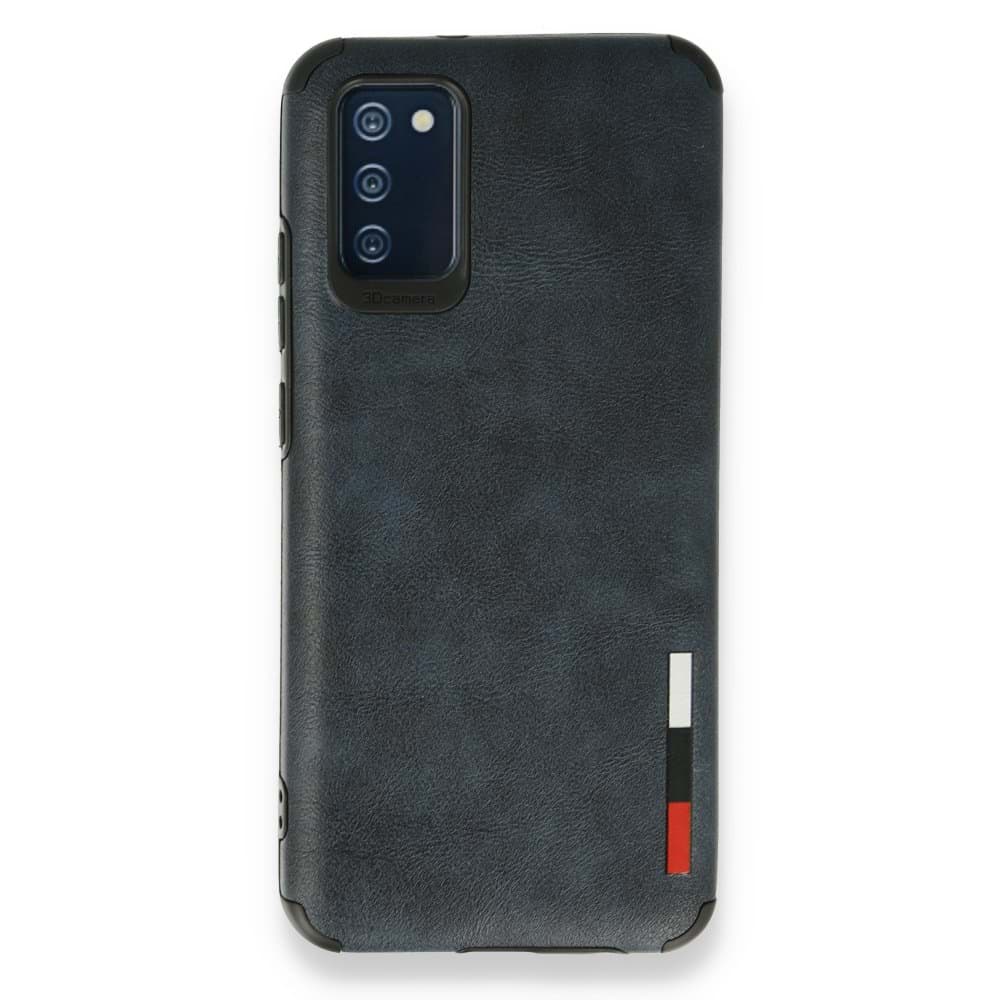 Samsung Galaxy A03S Kılıf Loop Deri Silikon resmi