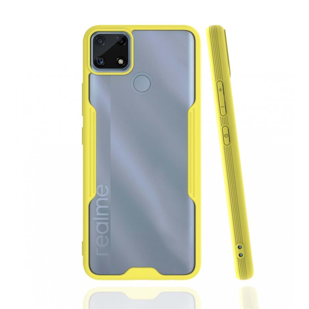 Realme C25 Kılıf Platin Silikon resmi