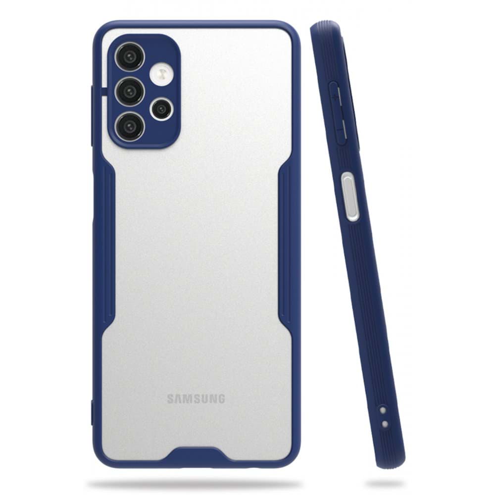 Samsung Galaxy A52S Kılıf Platin Silikon resmi