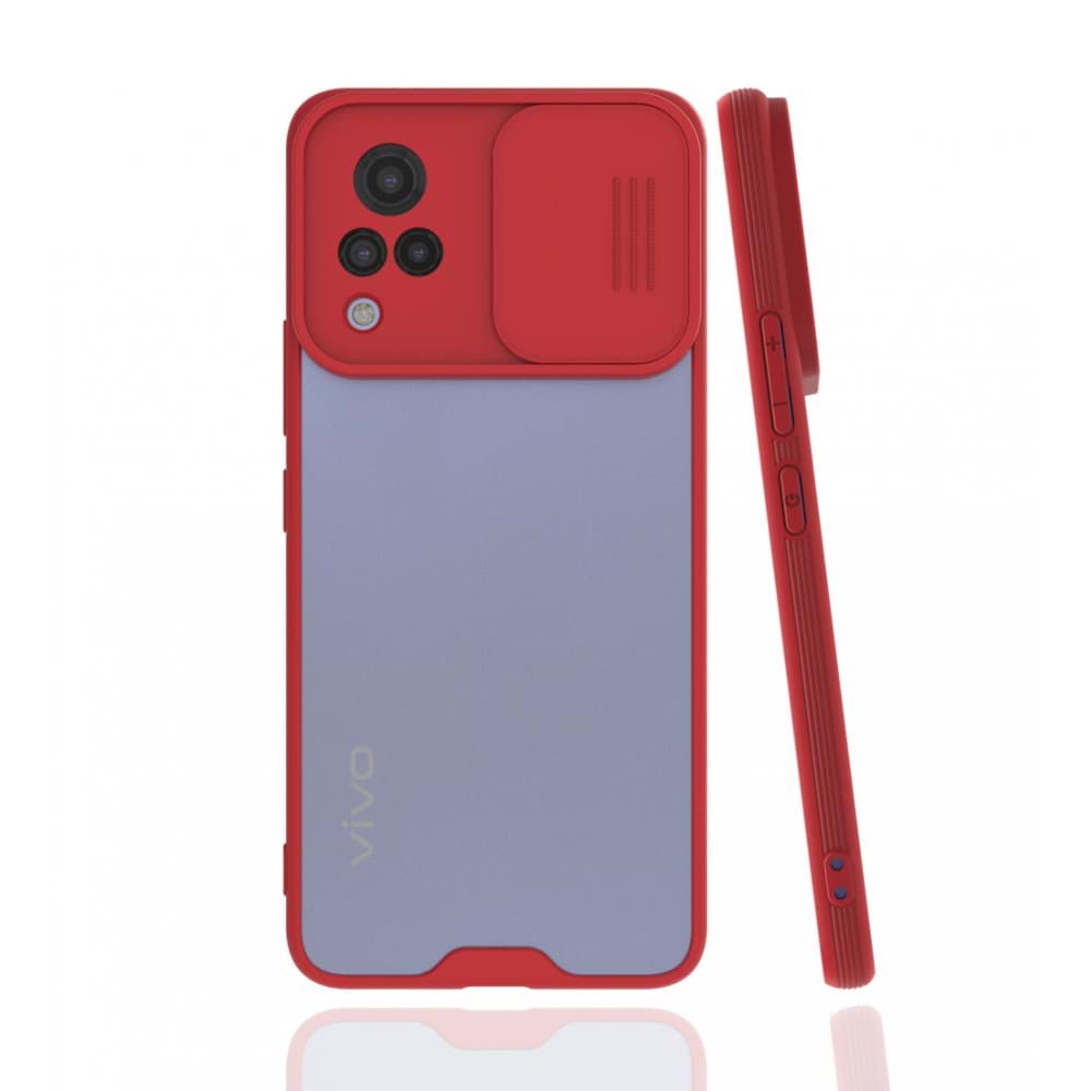 Vivo V21 Kılıf Platin Kamera Koruma Silikon resmi