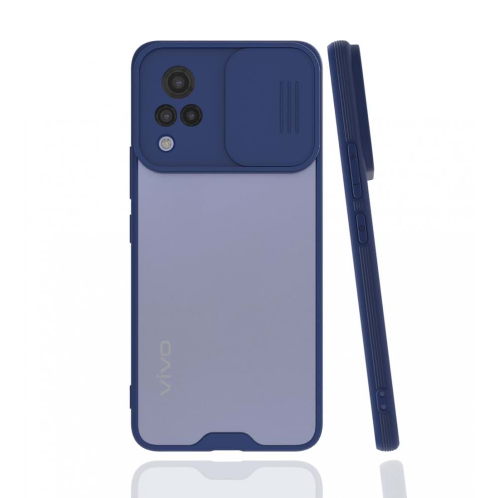 Vivo V21 Kılıf Platin Kamera Koruma Silikon resmi