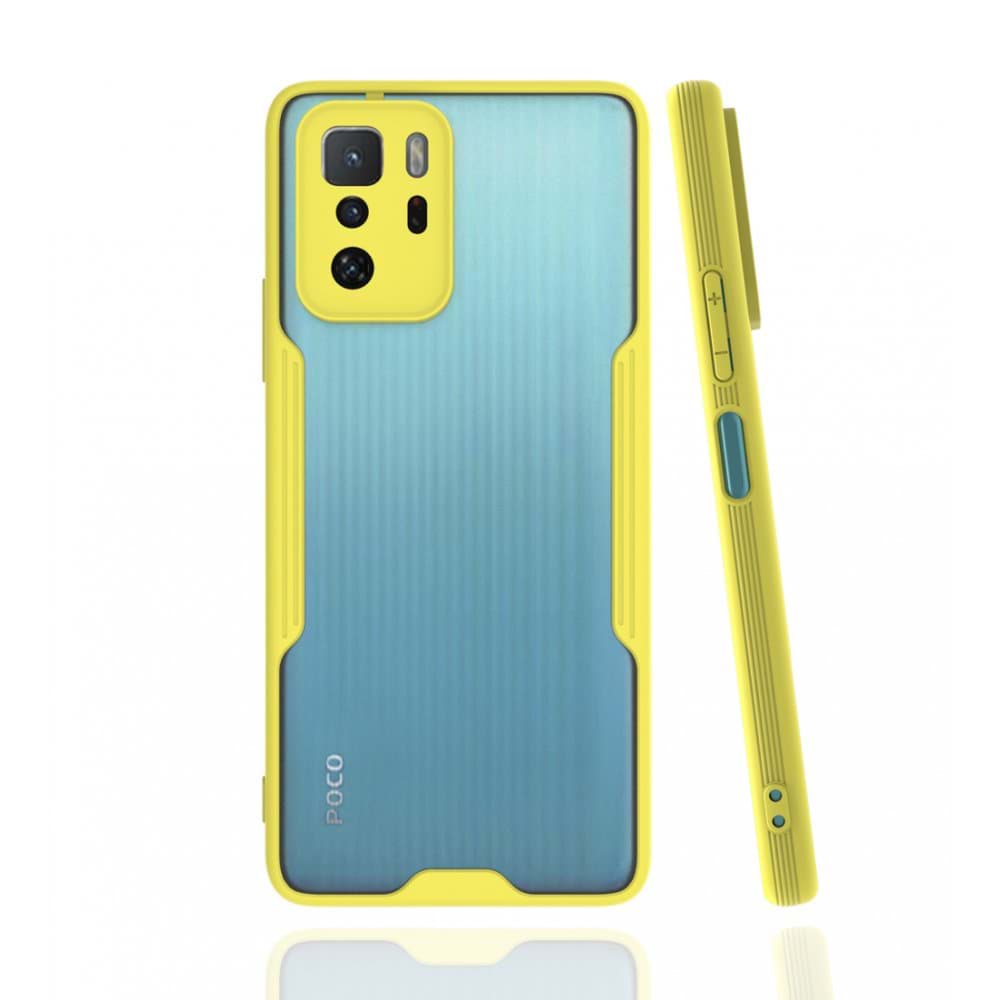 Xiaomi Poco X3 GT Kılıf Platin Silikon resmi