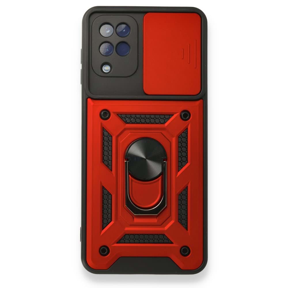 Samsung Galaxy M22 Kılıf Pars Lens Yüzüklü Silikon resmi