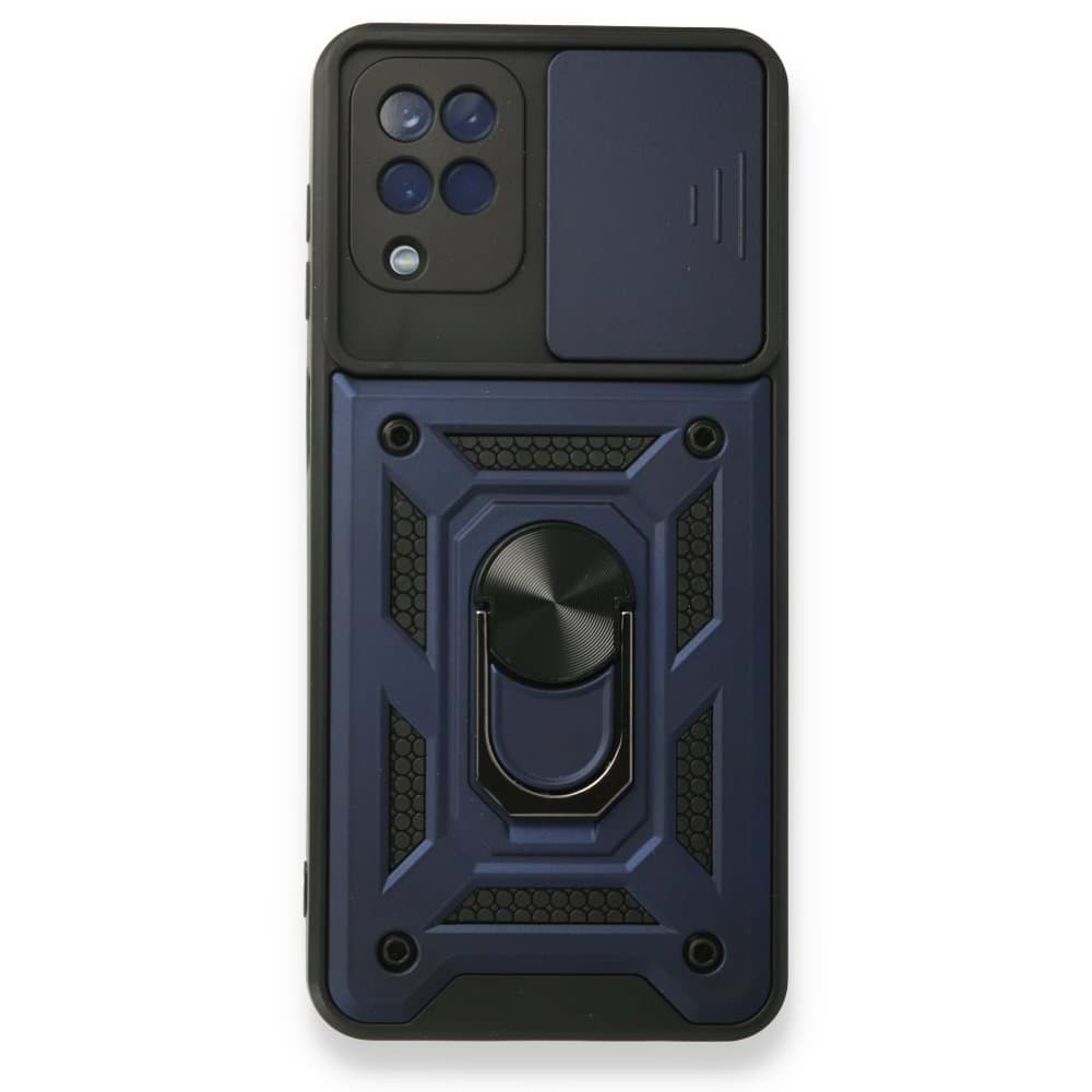 Samsung Galaxy M22 Kılıf Pars Lens Yüzüklü Silikon resmi