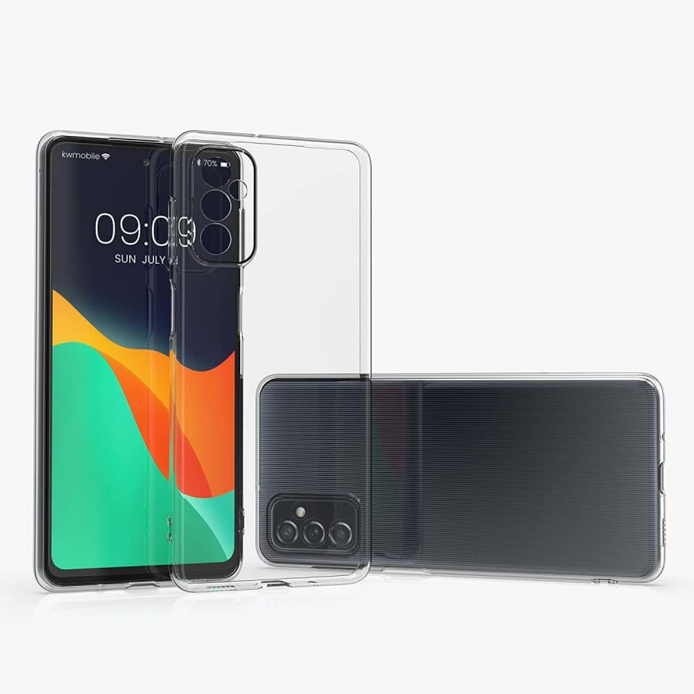 Samsung Galaxy M52 5G Kılıf Lüx  Silikon resmi