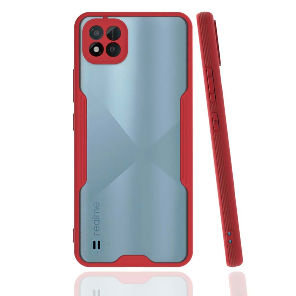 Realme C11 2021 Kılıf Platin Silikon resmi