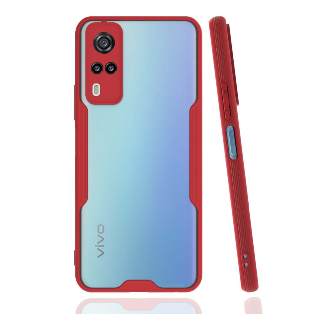 Vivo Y53S Kılıf Platin Silikon resmi