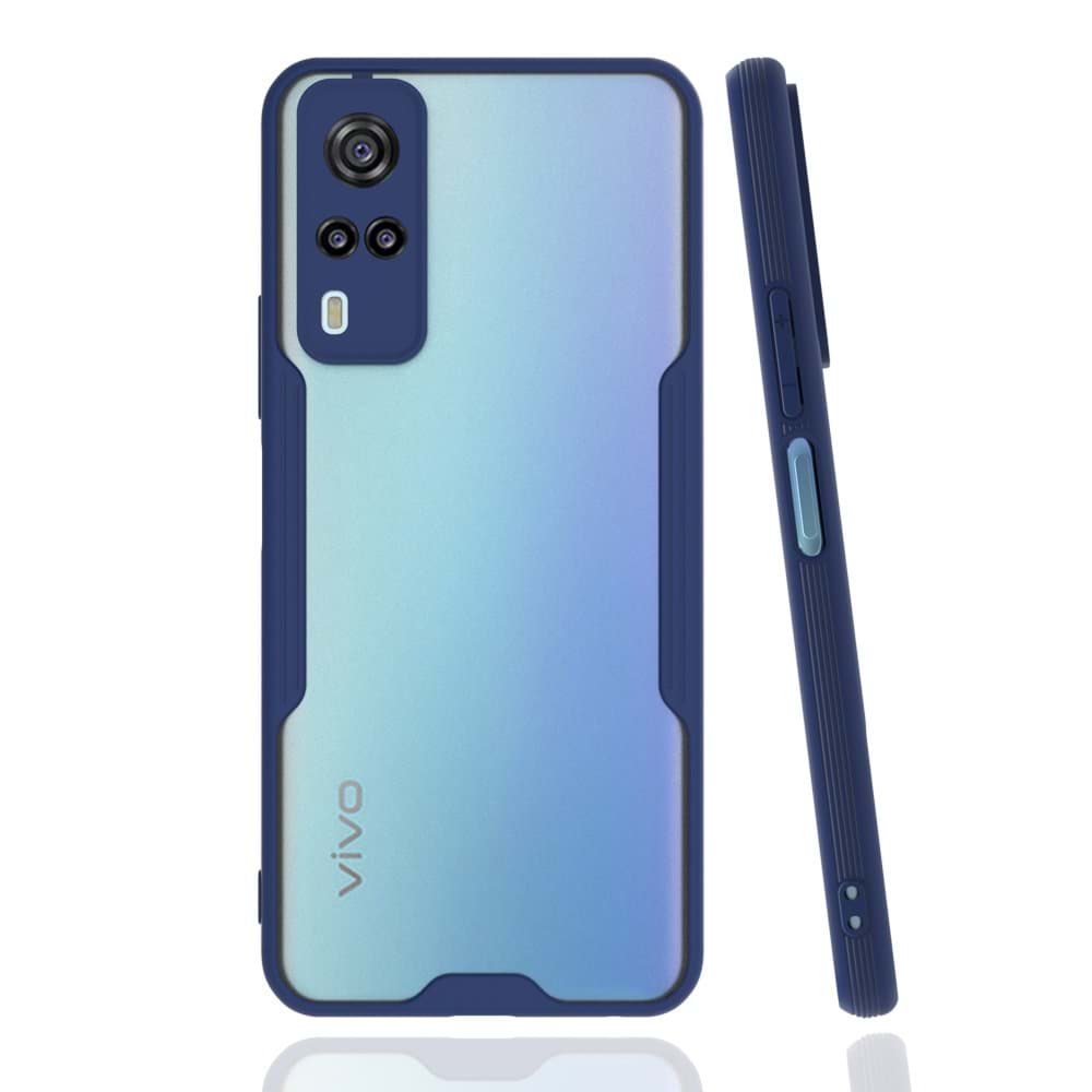 Vivo Y51A Kılıf Platin Silikon resmi