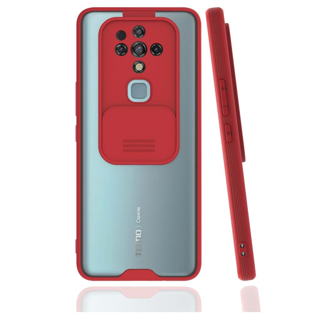 Tecno Camon 16 Kılıf Platin Kamera Koruma Silikon resmi