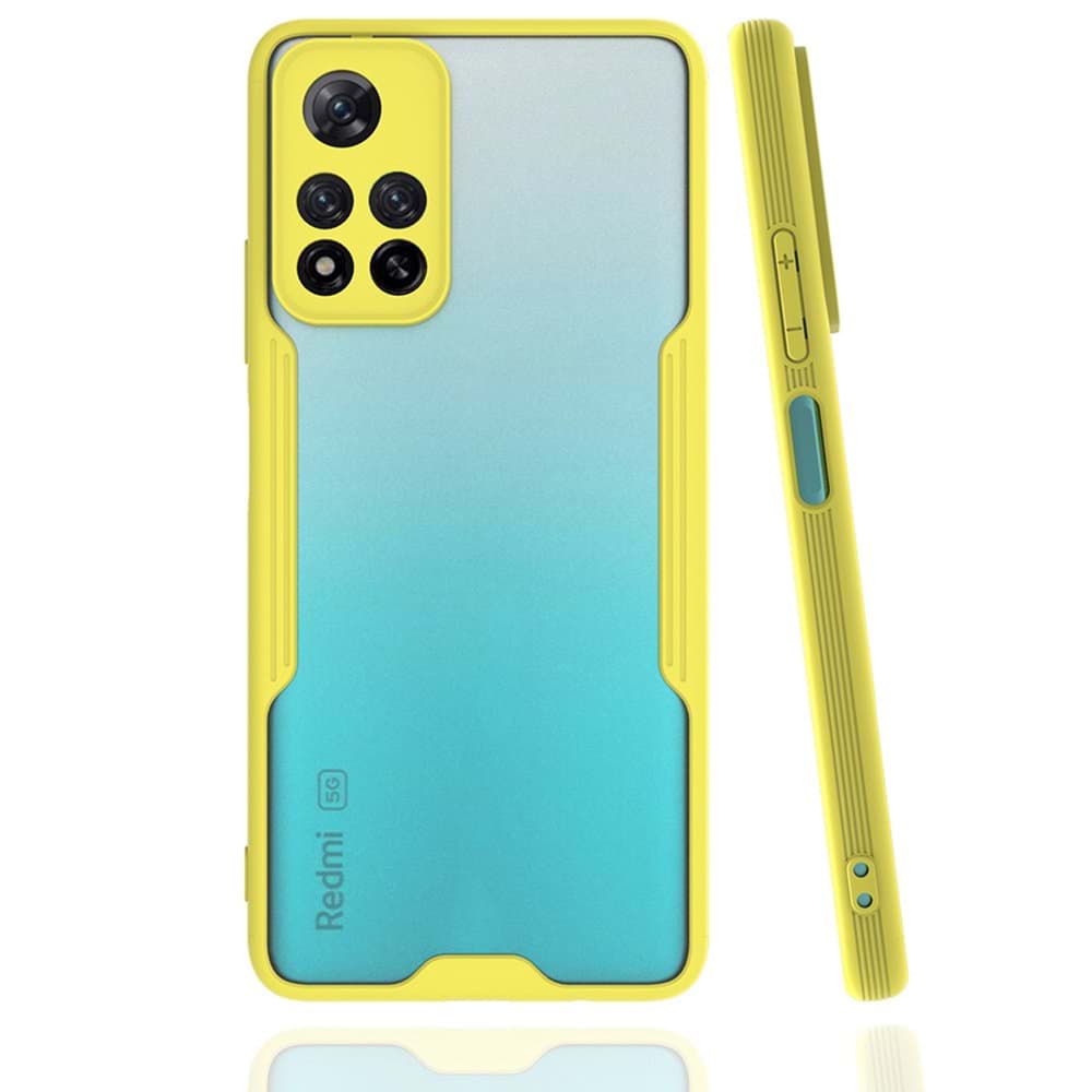 Xiaomi Redmi Note 11 Pro Plus 5G Kılıf Platin Silikon resmi