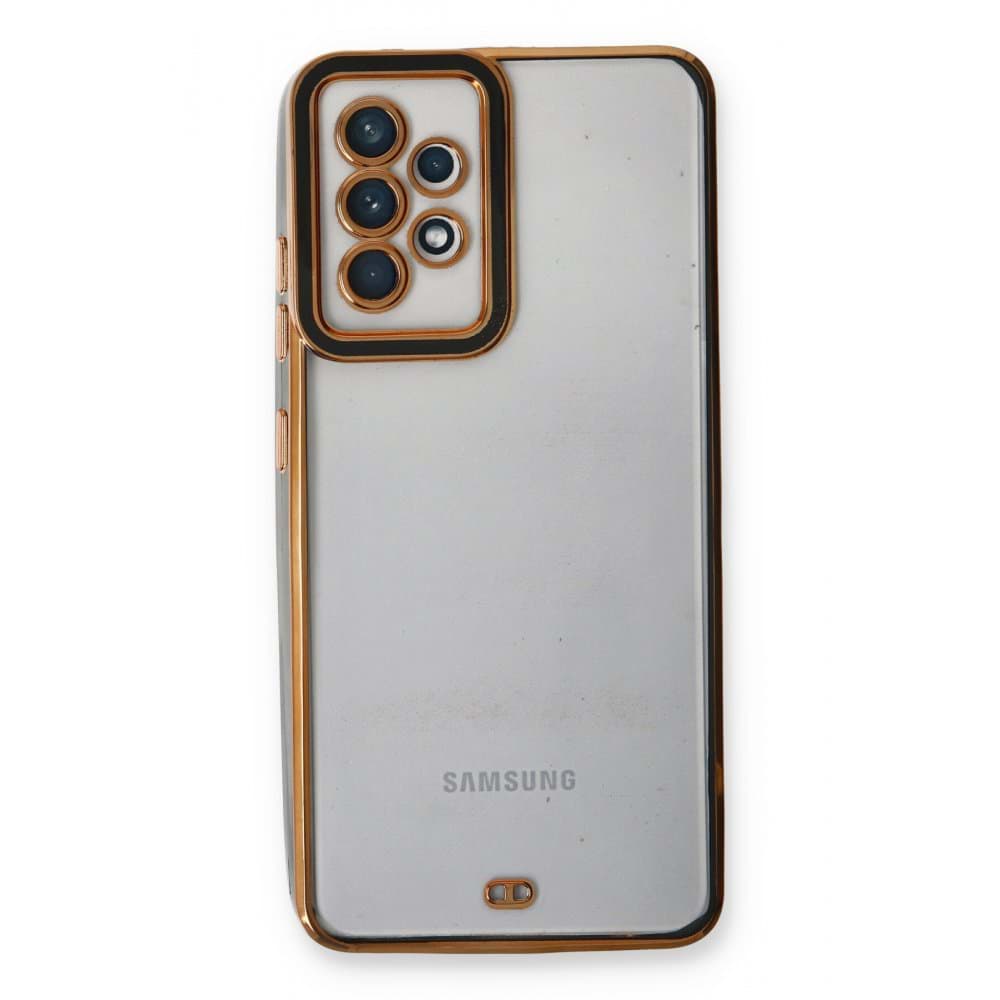 Samsung Galaxy A52S Kılıf Liva Lens Silikon resmi