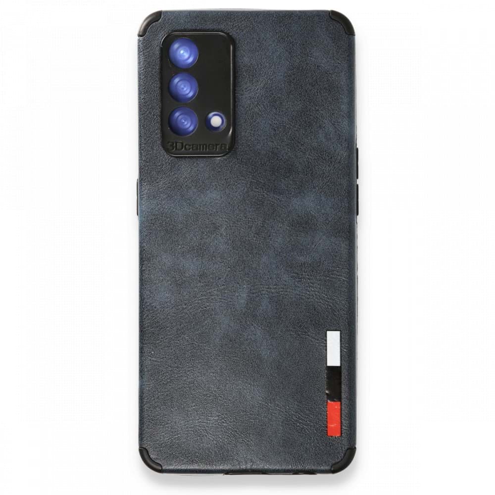 Oppo A74 4G Kılıf Loop Deri Silikon resmi