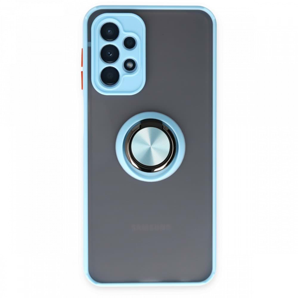 Samsung Galaxy A23 4G Kılıf Montreal Yüzüklü Silikon Kapak resmi