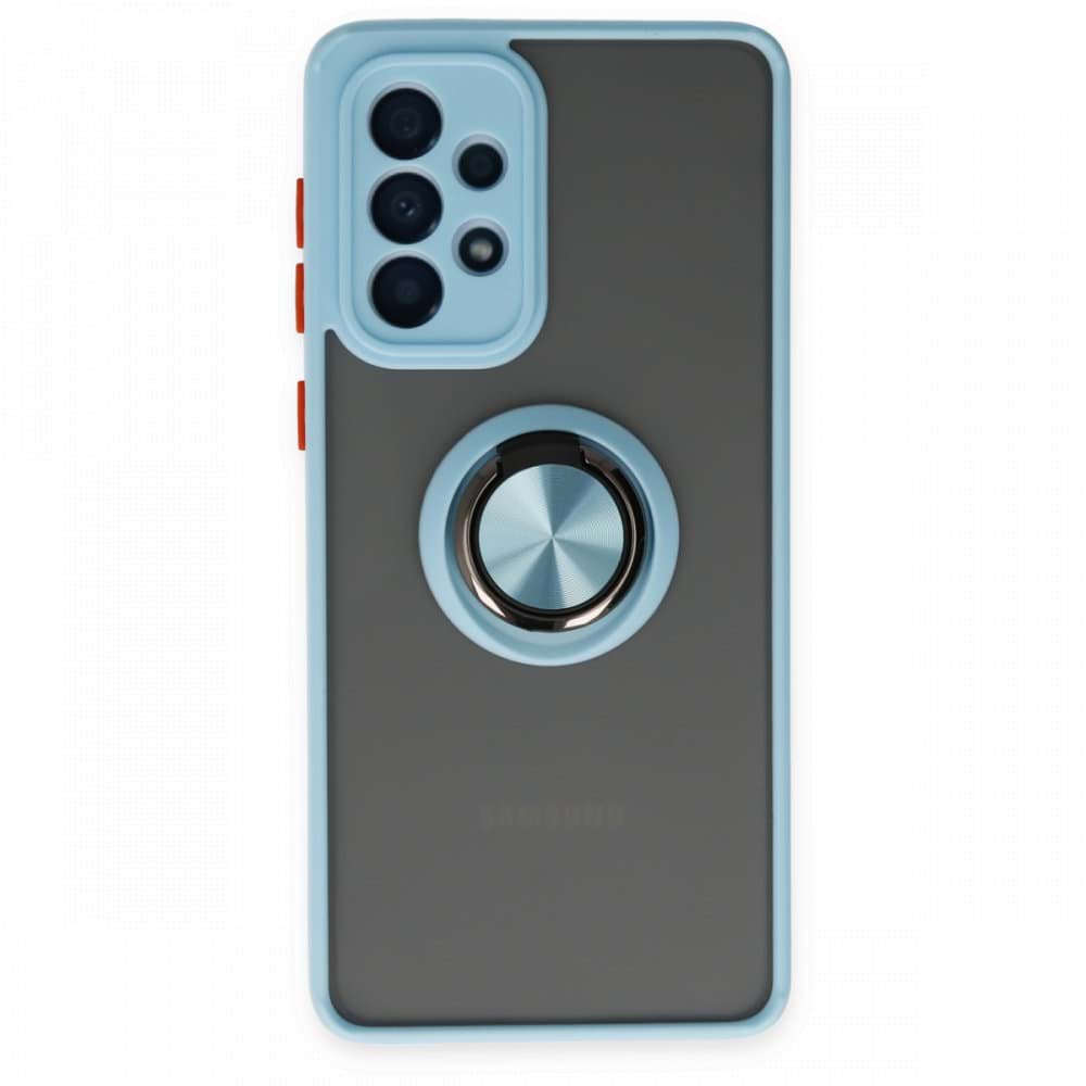 Samsung Galaxy A33 5G Kılıf Montreal Yüzüklü Silikon Kapak resmi