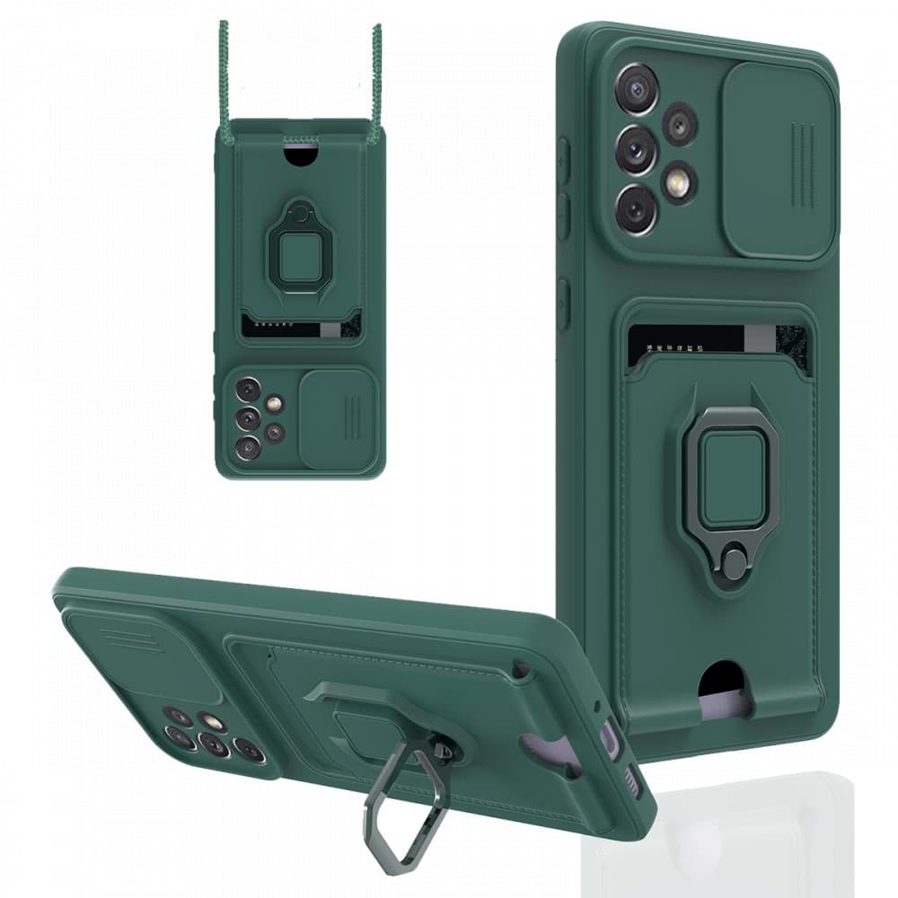 Samsung Galaxy A23 4G Kılıf Zuma Kartvizitli Yüzüklü Silikon resmi