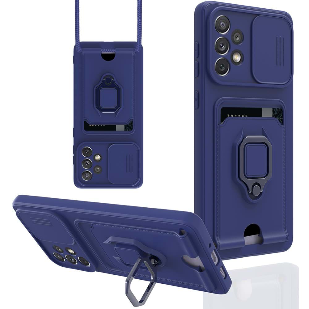 Samsung Galaxy A33 5G Kılıf Zuma Kartvizitli Yüzüklü Silikon resmi