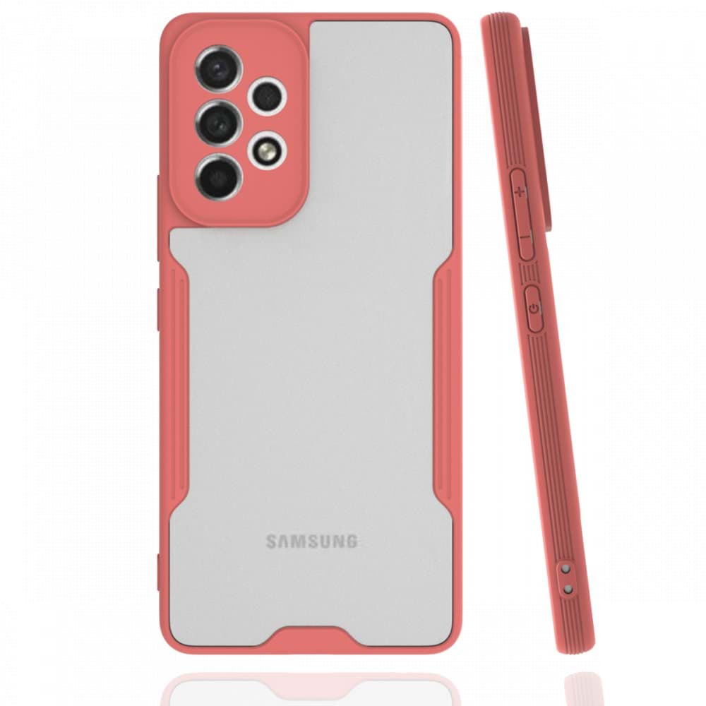 Samsung Galaxy A33 5G Kılıf Platin Silikon resmi