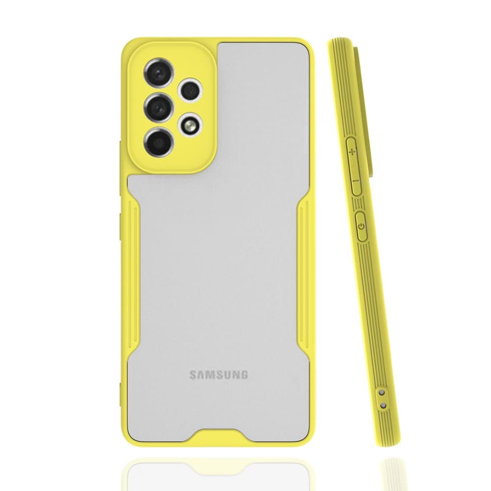 Samsung Galaxy A53 5G Kılıf Platin Silikon resmi