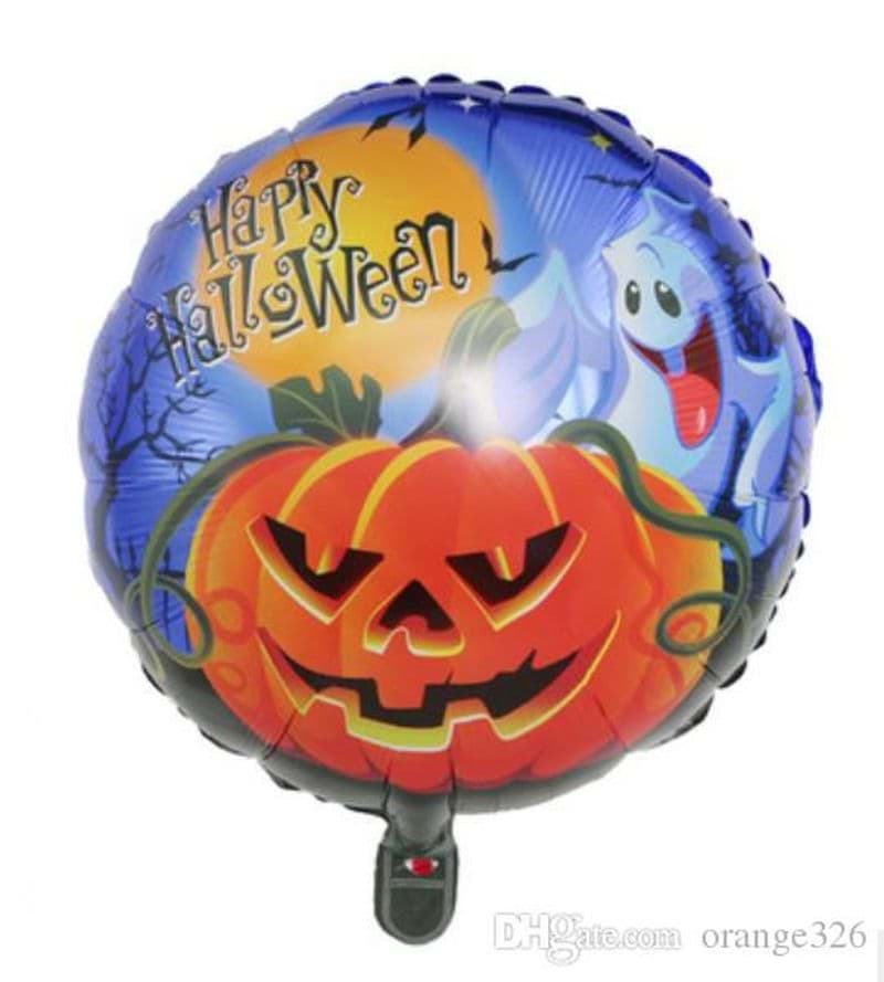 Happy Halloween Folyo Balon 18 inç resmi