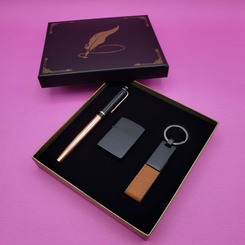 Metal Roller Kalem Çakmak Ve Anahtarlık resmi