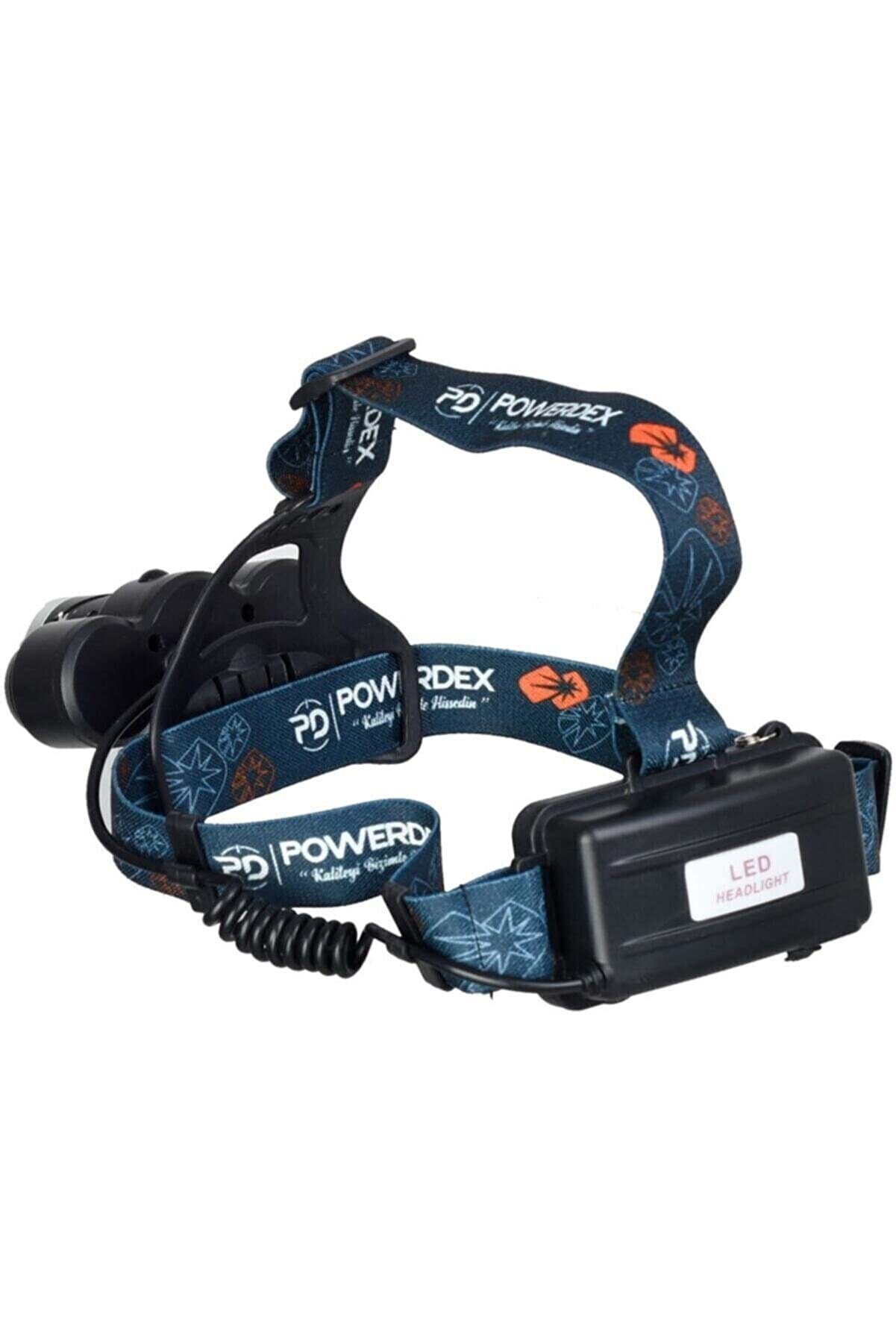 10 W Şarjlı Metal Yağmur Suyu Geçirmez Kafa Lambası - Feneri resmi