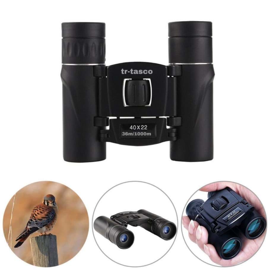 Tr-Tasco  40X22 Cepte Taşımalı Kauçuk Kaplamalı Mini Dürbün  1000M/36M resmi