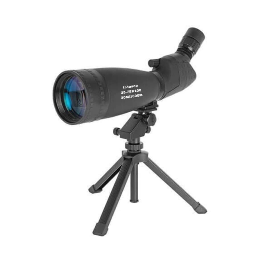 Tr-Tasco 25-75X100 Tek Gözlü Kuş Gözlem Ve Ok Atış Dürbünü resmi