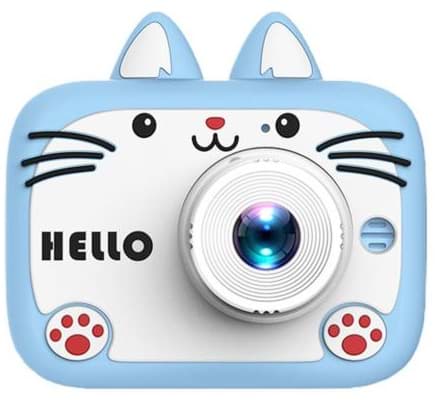 Picture of Mini Karikatür Çocuklar Dijital Kamera 1080P Mavi KS102