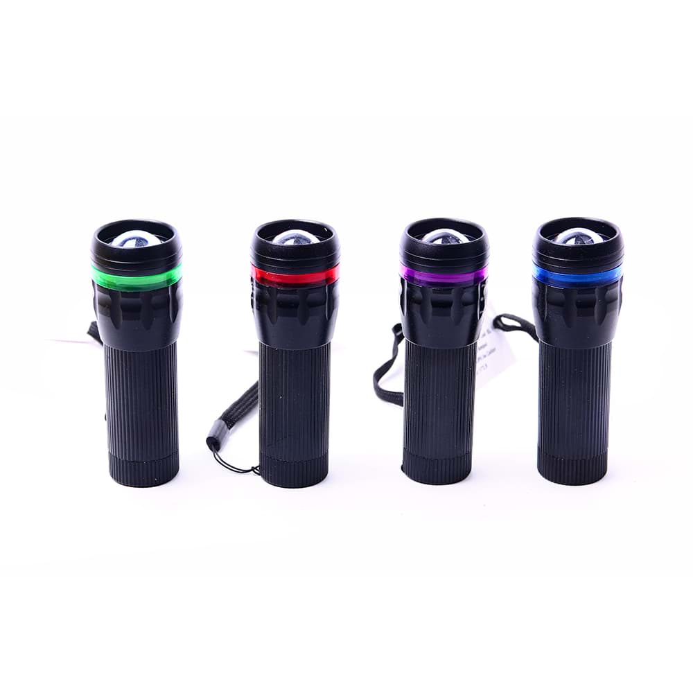 Picture of Özel Güvenlikler Için Menzilli Zoomlu Pilli El Feneri Dayanıklı