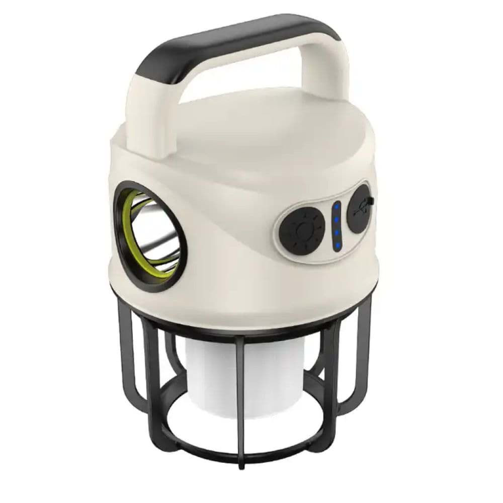 Picture of PS-22025 ÇİFT IŞIKLI TYPE-C POWERBANK ÖZELLİKLİ TAŞINABİLİR ŞARJ EDİLEBİLİR KAMP LAMBASI