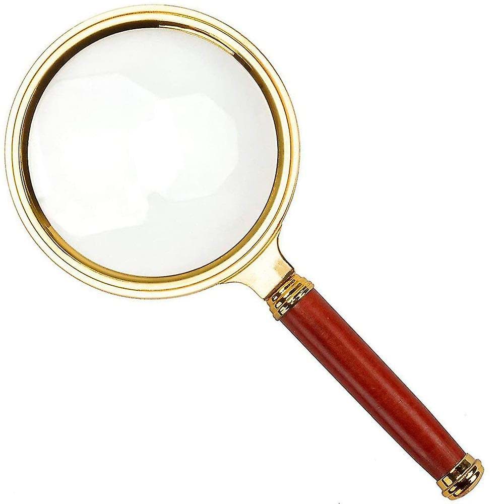 80 Mm 10X Lens Round Magnifier Büyüteç resmi