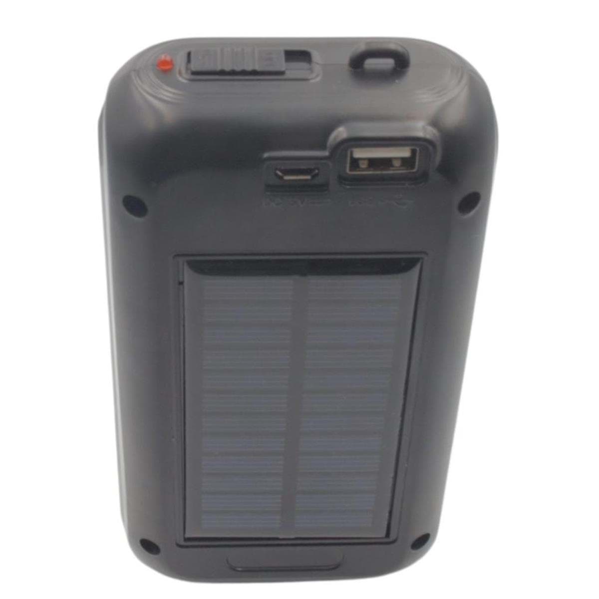 32 Ledli Güneş Enerjili Powerbank Özelikli Işıldak 875 resmi